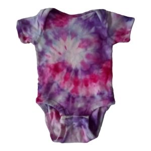 Tie dye onesie